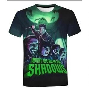 What We Do In The Shadows Group T-Shirt Sz Large